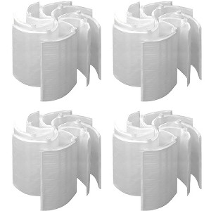 Hurricane 4 Pack HF-DE24-SET 24 Square Feet DE Grid Filter Replacement for PFS1224, FG-2002, FC-9520, Hayward DEX2400 DA/DS Models, White - 1 of 4