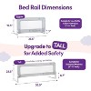 ComfyBumpy Bed Rail for Toddlers, Toddler Bed Rails for Twin, Full & Toddler Bed Size,  Baby Bed Side Rail for Kids - 2 of 4