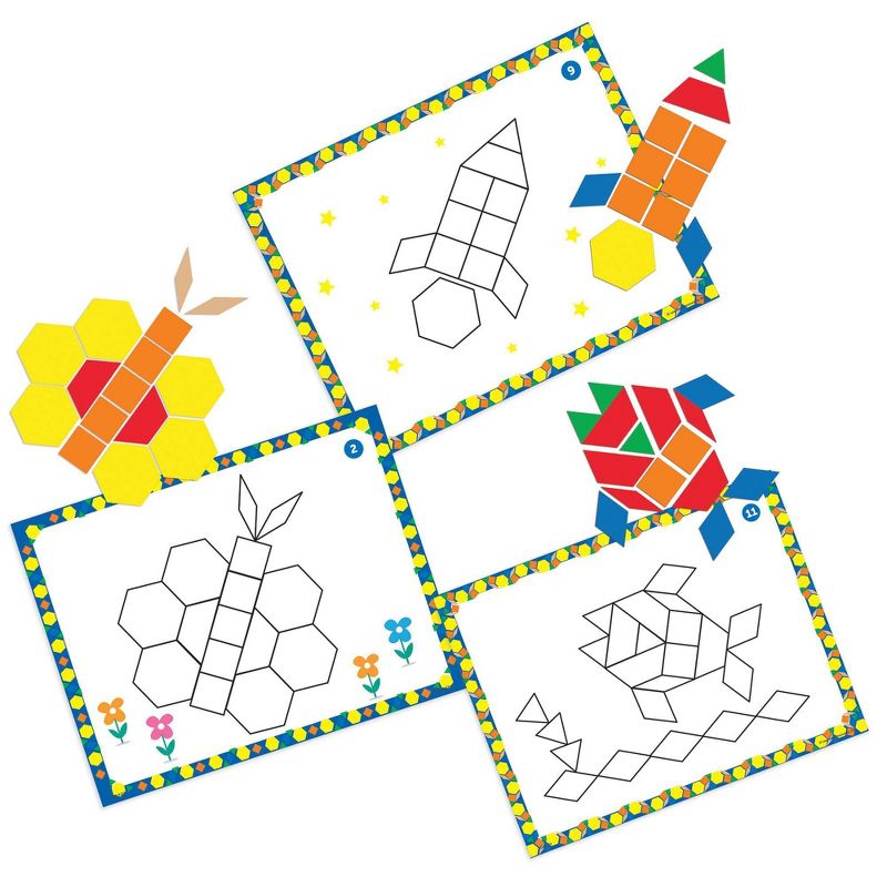 Learning Resources Pattern Block Activity Set, 4 of 6