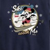 Boys' - Disney - Ski With Me Graphic Long Sleeve Fleece Sweatshirt - 2 of 4