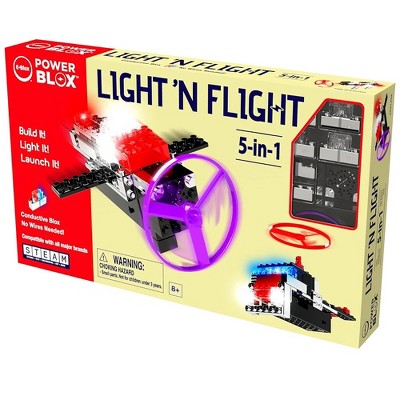 E-Blox: Power Blox: 5-In-1 Light 'N Flight - 58pcs, Ages 8+