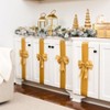 The Lakeside Collection Sets of 4 Cabinet Bows - Gold - 4 of 4