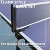 SEVOBAL Table Tennis Accessories 8ft Ping Pong Table Foldable Design for Easy Storage and Transport, Blue, 51"*30"*5.3" - 3 of 4