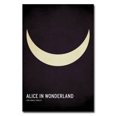 16" x 24" Alice in Wonderland by Christian Jackson - Trademark Fine Art