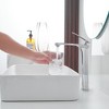 BWE Single Hole Single Handle Bathroom Vessel Sink Faucet With Pop Up Drain Assembly Kit - 4 of 4