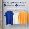 SereneLife Velvet Shirt Hangers - 4 of 4