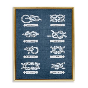 Stupell Industries Maritime Rope Knots, 21" x 17" - 1 of 4