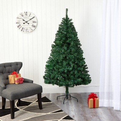 5-Foot Green Pine Artificial Christmas Tree with Stand