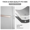 Karl Home 3 Piece Set Luggage Expandable Suitcase PC ABS with TSA Lock Spinner Silver - 2 of 4