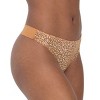 Skarlett Blue Women's Rouse Lace Front Thong 371221 - 2 of 3