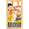 PosterPalooza | Shabby Chic Yellow Picture Frame - UV Acrylic, Foam Board Backing, Hanging Hardware - 2 of 4