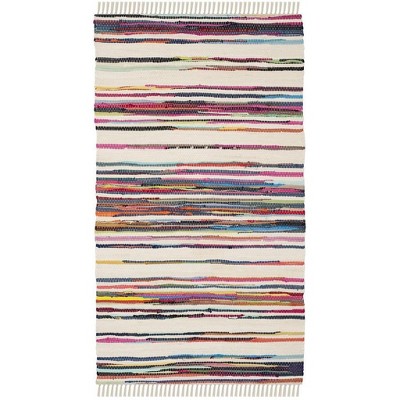 Rag Rug RAR126 Hand Woven Indoor Rugs - Safavieh