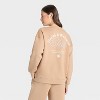 Women's Active Comfort Oversized Crewneck Sweatshirt - All In Motion™ - 2 of 4