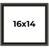 PosterPalooza | Antique Black Picture Frame - UV Acrylic, Backing Board, Hanging Hardware Included - 2 of 4