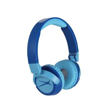 Altec Lansing Kid Safe 2-in-1 Bluetooth Wireless Headphones - Hero Blue