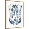 Amanti Art 23"x30" Kickin It Chinoiserie by Yvette St. Amant Framed Canvas Wall Art - 2 of 4