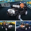 Costway 12V MP3 Kids Ride On Truck  Car RC Remote Control w/ LED Lights Music - 4 of 4