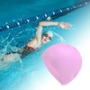 Unique Bargains Silicone Waterproof Embossed Swim Cap 1 Pc - 2 of 4