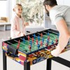 Gymax 12-in-1 Multi-Game Table Set Featuring Foosball Air Hockey Pool Ping Pong Chess Bowling and More - 2 of 4