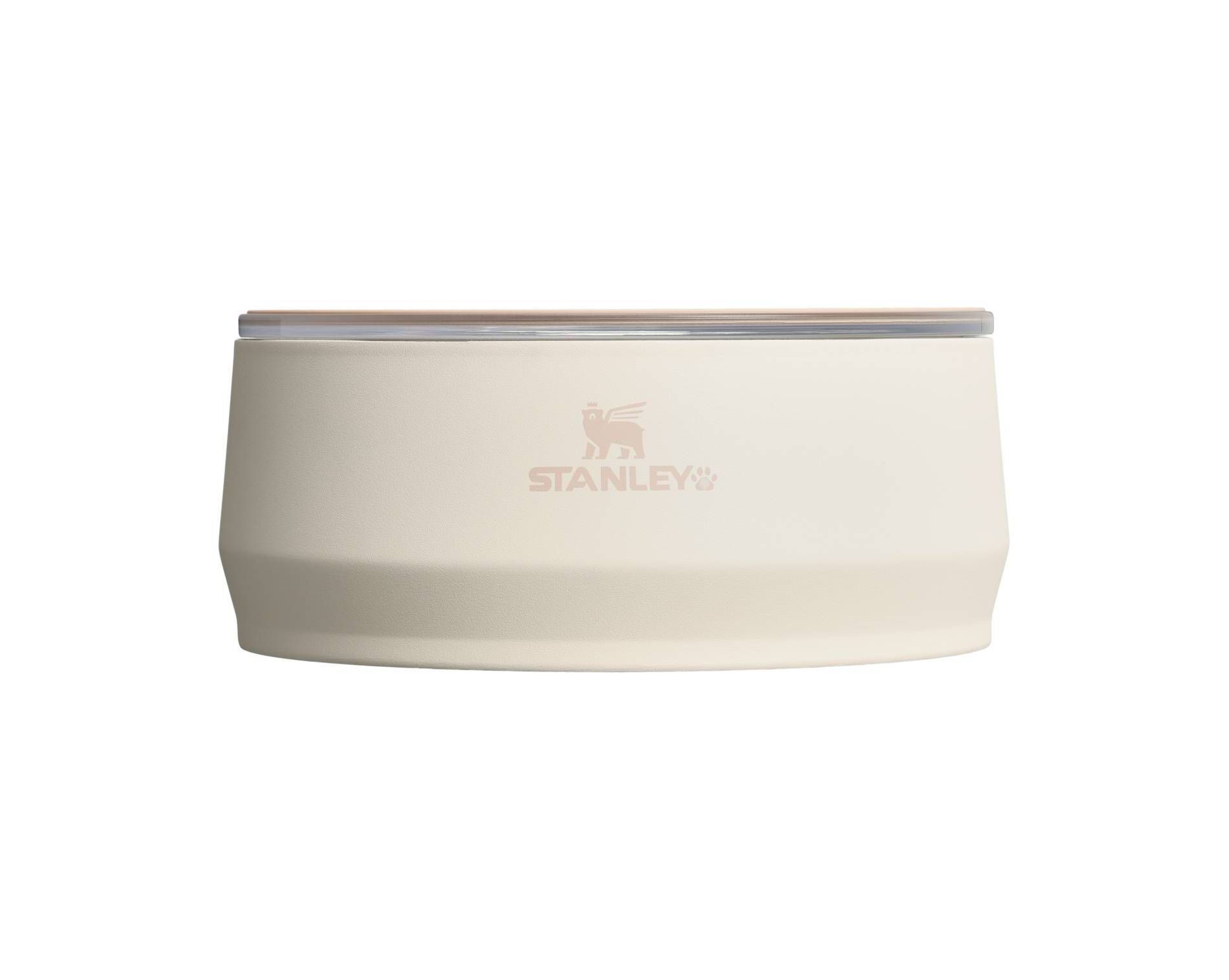 Stanley 3 Cup Stainless Steel Dog and Cat Bowl - Cream