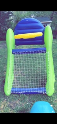 Giant Double-Sided Inflatable Aim 'n Score Basketball and Soccer Game –  Hearthsong