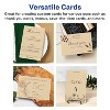 Avery Printable Rectangle Invitation Cards, 5.5" x 8.5", Kraft Brown Cardstock, Laser/Inkjet Cards, 50 Total - 3 of 4