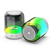 Link Syncwave LED Wireless Synchronized Portable Speakers Immersive Sound 360° HD Sound Great For Bedroom Dorm Pool BBQs Beach Picnics & More- 2 Pack - 3 of 4