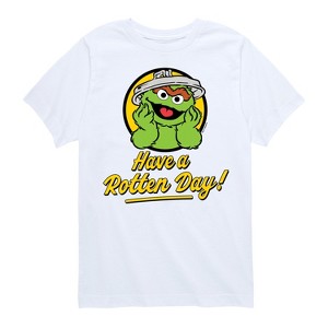 Boys' - Sesame Street - Have A Rotten Day Short Sleeve Graphic T-Shirt - 1 of 4