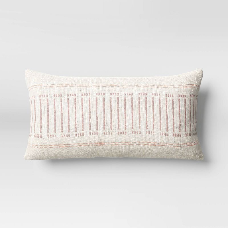 Oversized Ganga Striped Lumbar Throw Pillow - Threshold&#8482;, 1 of 6
