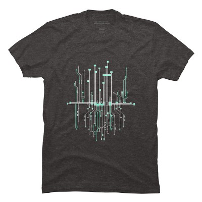 Men's Design By Humans Connections By noeldelmar T-Shirt