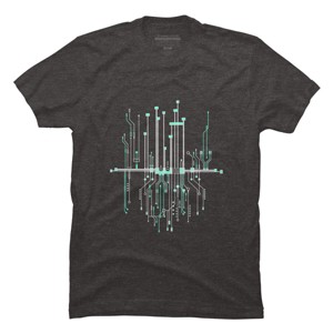 Men's Design By Humans Connections By noeldelmar T-Shirt - 1 of 4
