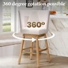 Pellebant 2pc air Barstools 29-Inch Island Chairs with Back Support, Counter Bar Height Stools - 4 of 4