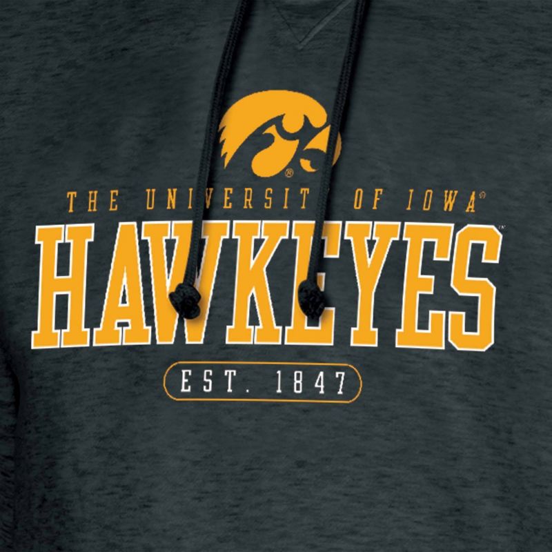 NCAA Iowa Hawkeyes Men&#39;s Hoodie, 3 of 4