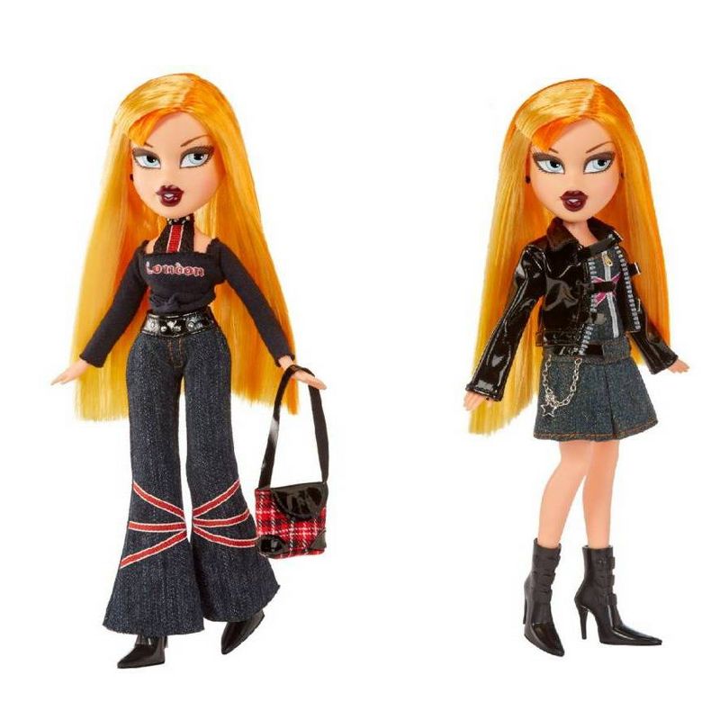 Bratz Pretty N Punk Cloe Fashion Doll with 2 Outfits and Suitcase, 4 of 9