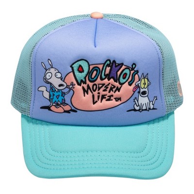 ODD SOX – Nickelodeon Cartoon Trucker Hats – Unisex Adjustable Snapback Mesh Baseball Caps for All Ages