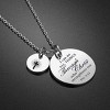 Christian Cross Necklace for Women - Bible Verse Pendant, Faith Jewelry Gift - 3 of 4
