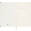 Moleskine Le Professional Silk Bordeaux Large Ruled H Box: Undated Journal with Elastic Closure & Ribbon Marker - 2 of 4