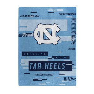 NCAA North Carolina Tar Heels Digitized 60 x 80 Raschel Throw Blanket - 1 of 4