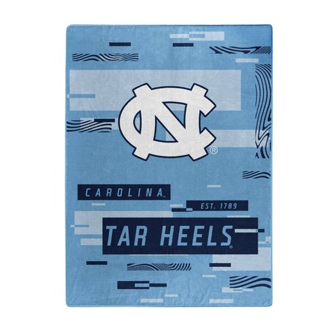 Ncaa North Carolina Tar Heels Digitized 60 X 80 Raschel Throw Blanket ...