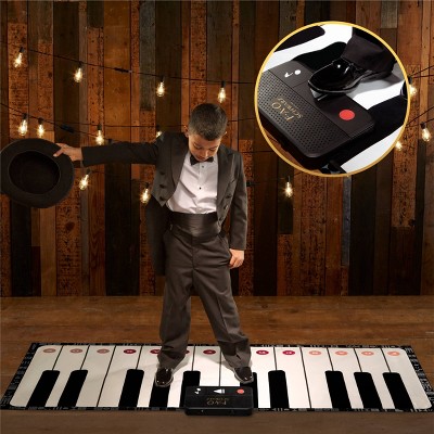 FAO Schwarz Giant 69&#34; Dance-On Piano Mat_2