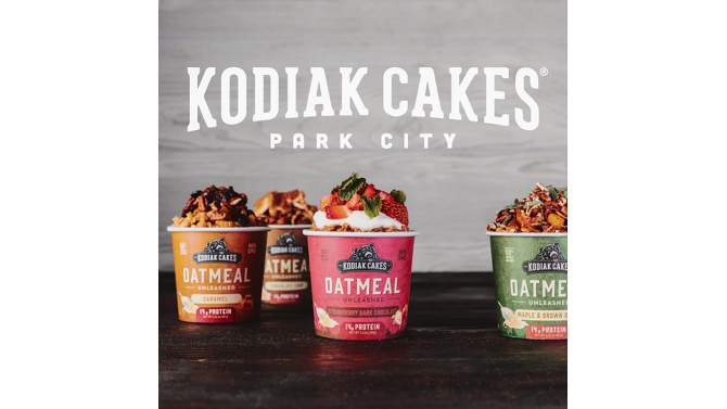 Kodiak Cakes Protein-Packed Single-Serve Oatmeal Cup Maple &#38; Brown Sugar - 2.12oz, 2 of 10, play video