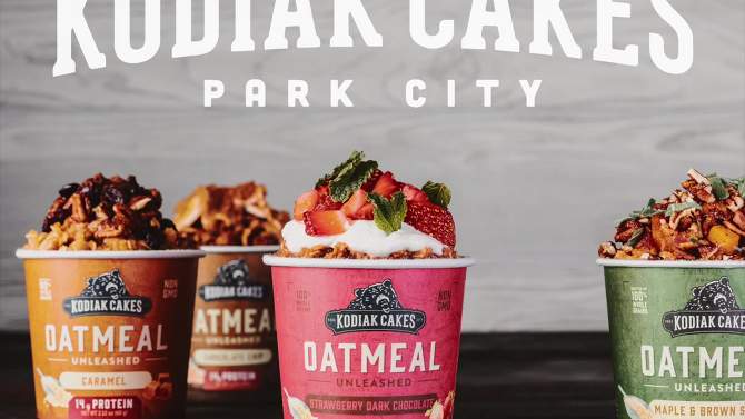 Kodiak Cakes Protein-Packed Single-Serve Oatmeal Cup Maple &#38; Brown Sugar - 2.12oz, 2 of 10, play video