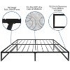 Flash Furniture 14 Inch Metal Platform Bed Frame with 12 Inch Pocket Spring Mattress in a Box (No Box Spring Required) - King - 4 of 4