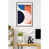 Trends International Reinders: Bauhaus - Roundings Framed Wall Poster Prints Barnwood Framed Version 22.375" x 34" - 2 of 4