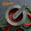 NutriChef 6'' Original Mortar and Pestle Set - Heavy Duty Unpolished Granite, 2 Cups Capacity - 2 of 4