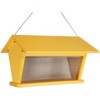 JCs Wildlife Recycled Poly Lumber Wire Mesh Finch Nyjer Thistle Feeder - Roof Keeps Seed Dry - Made in the USA - 2 of 4