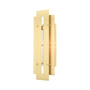 Livex Lighting Utrecht 1 - Light Wall Light in  Satin Brass - 1 of 2