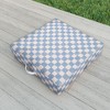 Schatzi Brown Alice Check Powder Outdoor Floor Cushion - Deny Designs - 2 of 2