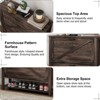 Shoe Cabinet with 2 Flip Drawers, Narrow Slim 5 Tier Shoe Storage Cabinet - 3 of 4