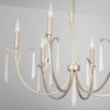 Capital Lighting Gwyneth 6 - Light Chandelier in  Winter Gold - 3 of 4